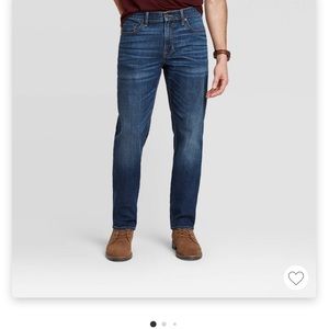 Mens Athletic Fit Jean’s Goodfellow dark wash (29x30) Dark Wash